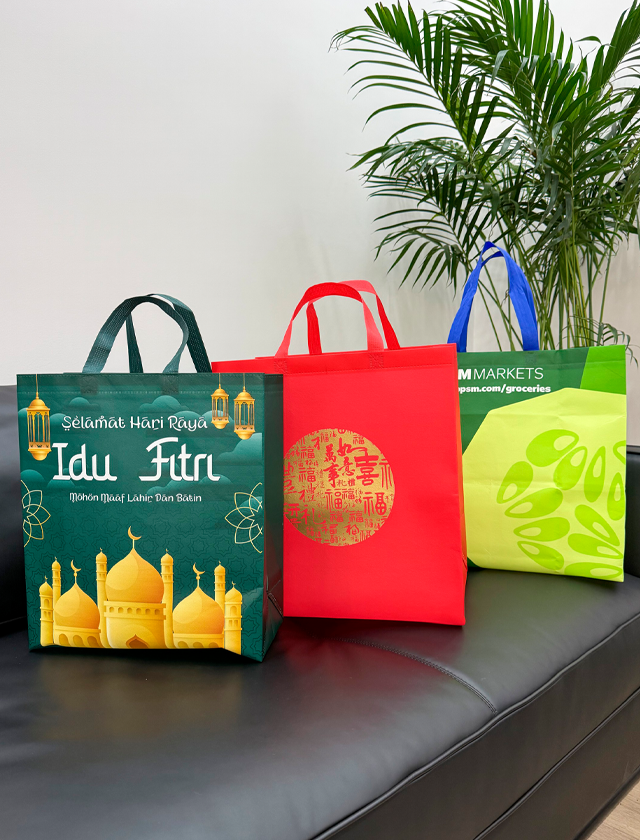 Bolsas de plástico de burbujas aisladas
