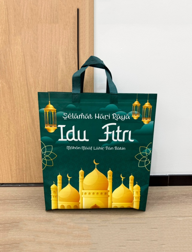 Bolsa laminada no tejida 